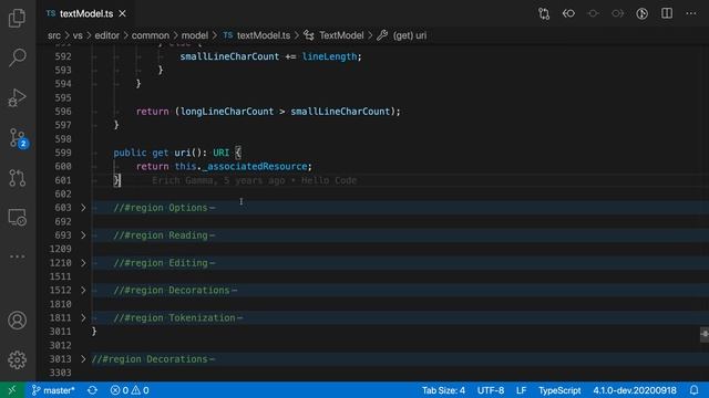 VS Code tips — Folding all regions in a file смотреть онлайн