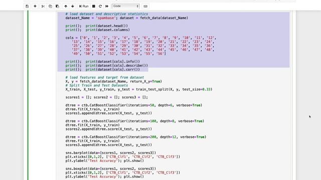 How to apply CatBoost Classifier to spam dataset смотреть онлайн