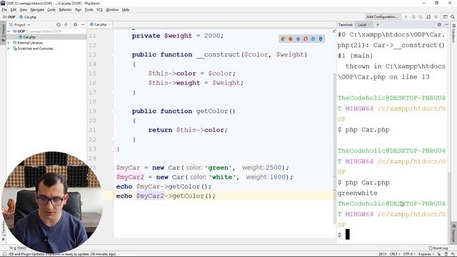 Constructors and Destructors in PHP - OOP in PHP | Part 2 смотреть онлайн