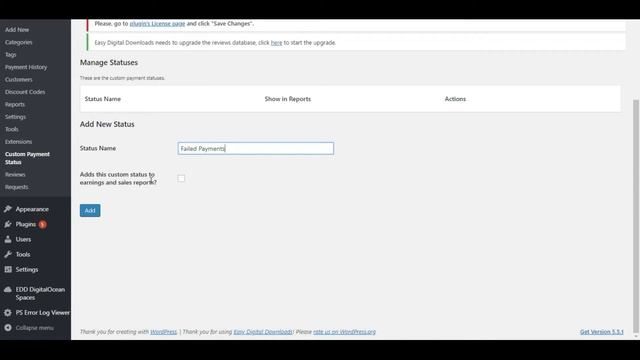 How to Create Custom Payment Status in Easy Digital Downloads? смотреть онлайн