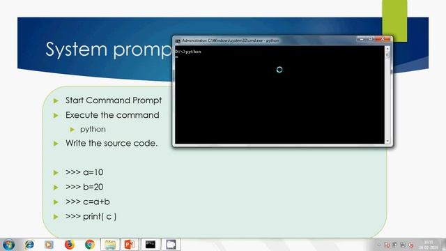 5. Execution of Python programs смотреть онлайн