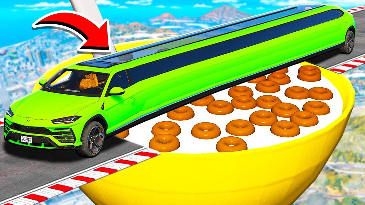 ПРОЕХАЛ МИСКУ С ХЛОПЬЯМИ НА САМОМ ДЛИННОМ ЛИМУЗИНЕ ЛАМБОРГИНИ УРУС ГТА 5 МОДЫ МУРКА смотреть онлайн