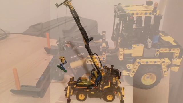 Top 10 Alternative Models for LEGO Technic Set 42053 Volvo EW160E смотреть онлайн