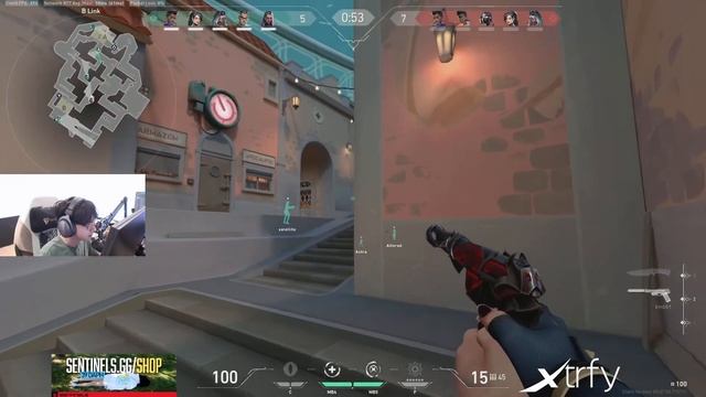 Reyna Gameplay Valorant | Sen Tenz in Map Pearl | Ranked Full Match | ValorantProPlays смотреть онлайн
