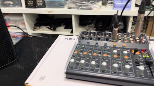 Montarbo B108 and Behringer XENYX 1202SFX Soundcheck. #activespeaker #mixingconsole #soundsquare смотреть онлайн