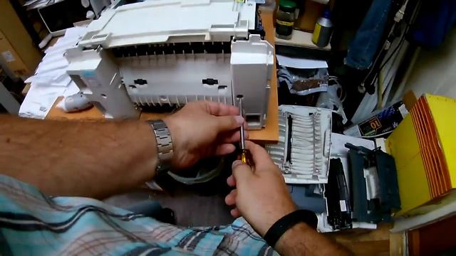 Repair Canon i-sensys mf4100 series mf4120 / mf4140 / mf4150 Removing Fixing Film Unit смотреть онлайн