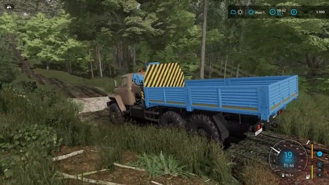 FS 22 - Удобряю КАРТОФЕЛЬ. ДОСКИ для ОХОТНИКА. Пилю ЛЕС. Лесоруб в Глуши HOLMAKRA # 17 смотреть онлайн