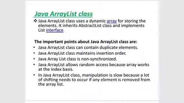 JAVA PROGRAMMING Collection Framework 1 смотреть онлайн