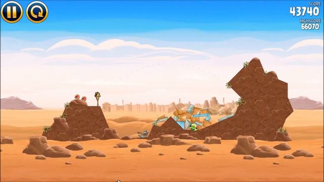 Angry Birds Star Wars 3 Star Walkthrough 1-21 смотреть онлайн