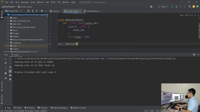 Bài 42.4 Tính kế thừa, đa hình, bao đóng - lập trình hướng đối tượng python - oop python смотреть онлайн