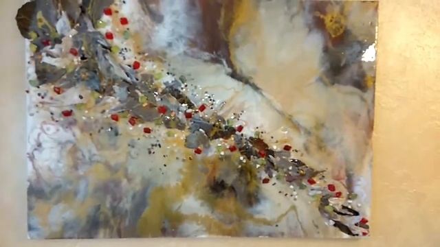 Resin art. Картина эпоксидной смолой смотреть онлайн