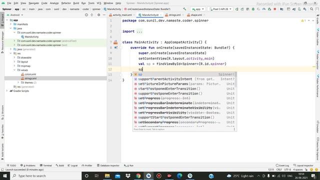 Spinner in Android Kotlin with simple Example| Part #9 смотреть онлайн