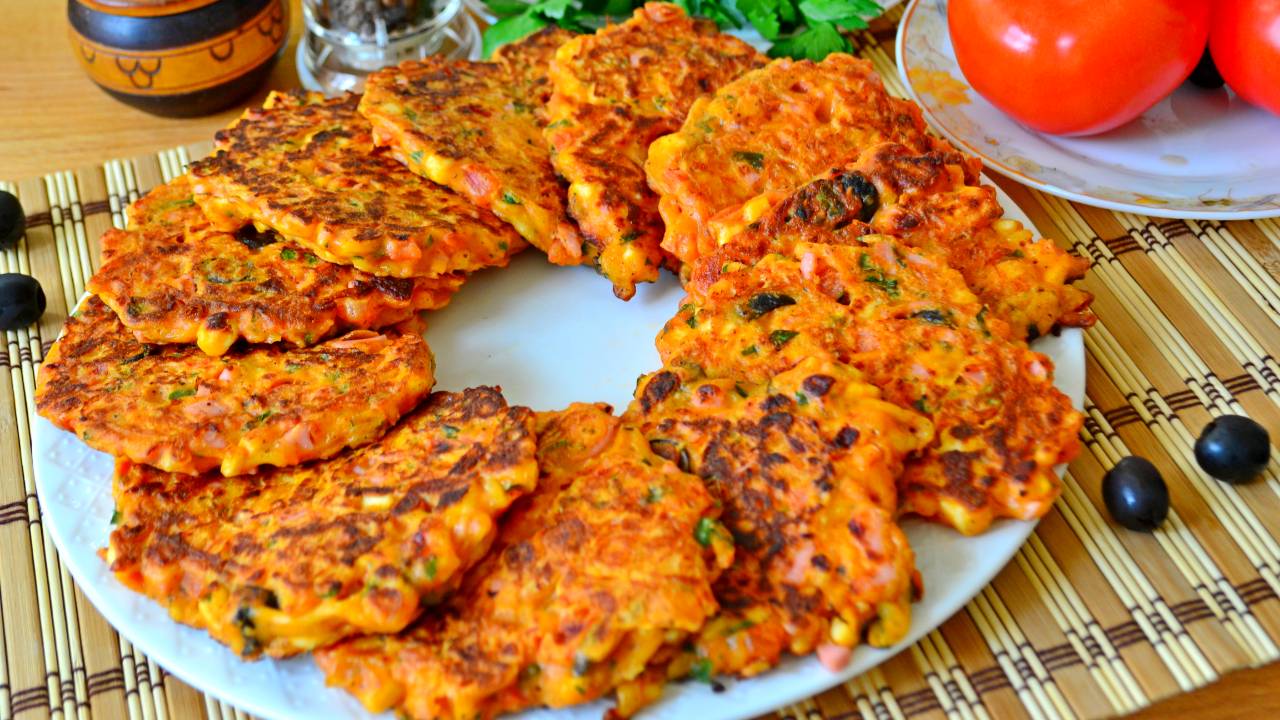 Оладьи - Пицца / Вкусный Завтрак за 5 минут смотреть онлайн