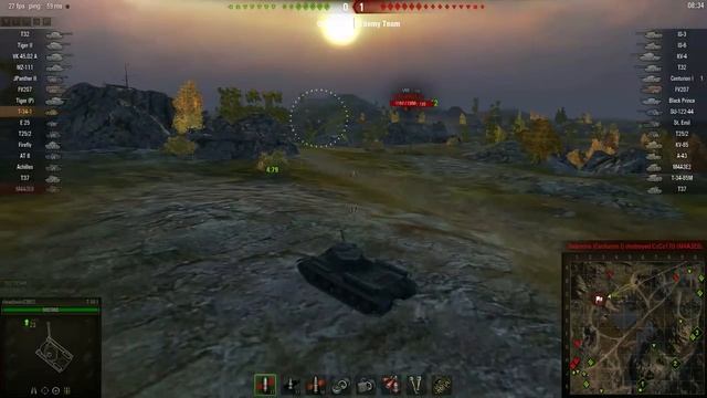 World of Tanks - T-34-1 - Karelia - Assault - Roll Into Enemy Base - 1 Kill смотреть онлайн