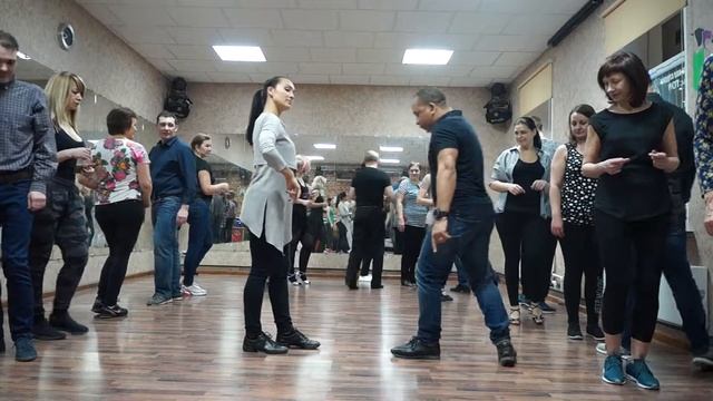 Сальса - Учимся "С нуля" - базовый шаг смотреть онлайн