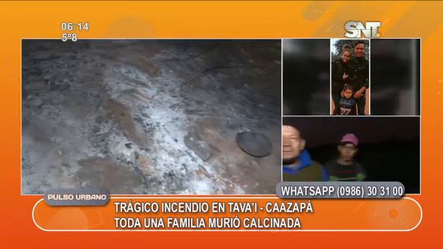 Cuatro Integrantes De Familia Murieron Calcinadas En Incendio