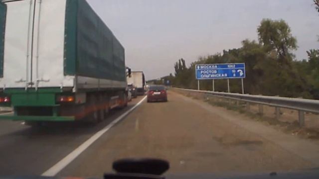 М4 от Ростова по обочине смотреть онлайн
