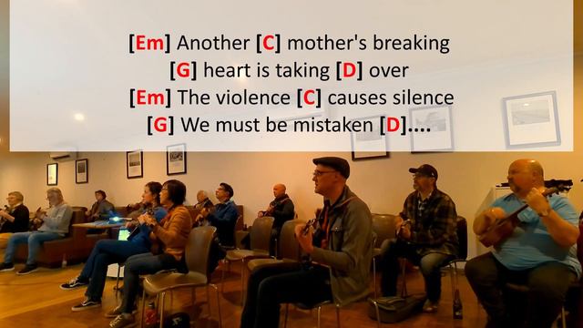 Zombie by The Cranberries - Ukulele Play Along (4 chords - Em C G D) смотреть онлайн