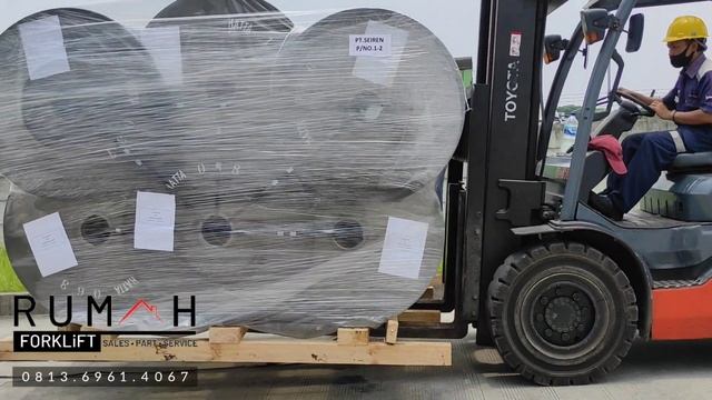 Rental Forklift Diesel 5 Ton Toyota 8FD50N Harian Bulanan Tahunan Area Jabodetabek 0813.6961.4067 смотреть онлайн
