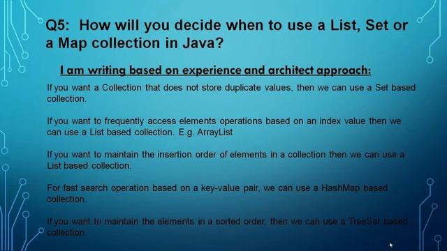 Collection Framework Interview Questions || Latest Java Interview Questions & Answers смотреть онлайн