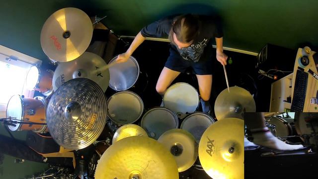 Drum Playthrough - Kurgan - Yggdrasil Burns смотреть онлайн