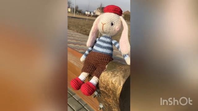Зайка крючком ?Крольчонок Берни по мастер классу @dunaeva.toys зайка смотреть онлайн