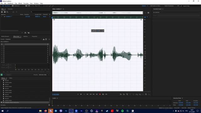 КАК ОБРАБОТАТЬ СВОЙ ЗВУК В ADOBE AUDITION!|КАЧЕСТВЕННЫЙ ЗВУК В ADOBE AUDITION! смотреть онлайн