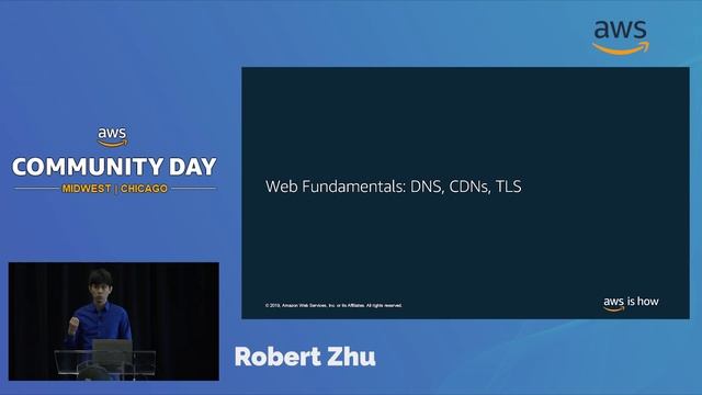 AWS Community Day Midwest 2019 - Robert Zhu - Building Websites on AWS смотреть онлайн