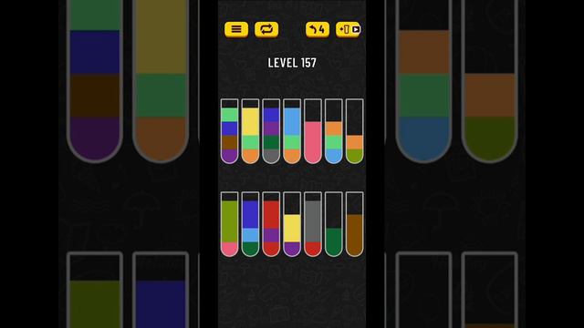 Water sort puzzle level 157 смотреть онлайн