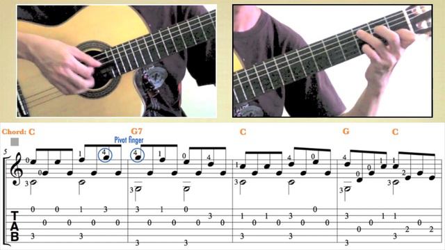 Ode To Joy / Beethoven (Easy Guitar) [Notation + TAB]
