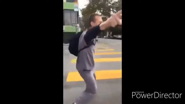 Angry Male Nurse Has Enough With Environmentalist Protesters