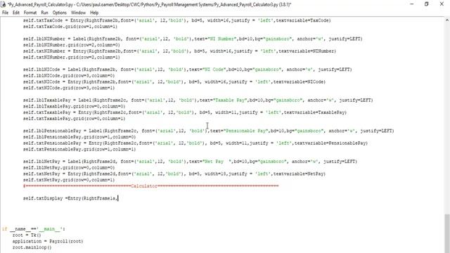How to Create Advanced Payroll Management System With Calculator in Python - Full Tutorial смотреть онлайн