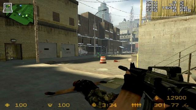 Counter-Strike Source Gameplay Intel Atom Z2760 + Intel GMA 3650 (Windows 10 Tablet) смотреть онлайн
