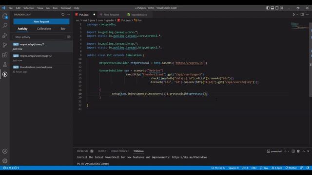 Correlation in Gatling DSL | JMESPath Extractor | Foreach loop | Extraction & Parameterization смотреть онлайн