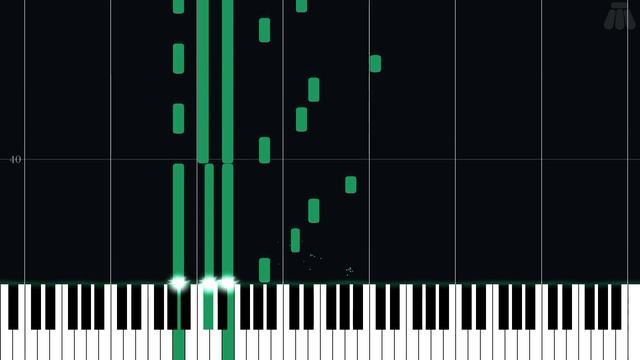 A picture in motion - Furi - Easy Piano Tutorial смотреть онлайн
