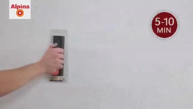 Alpina Struktur Effekt декоративная краска, техника нанесения декоративной краски видео смотреть онлайн