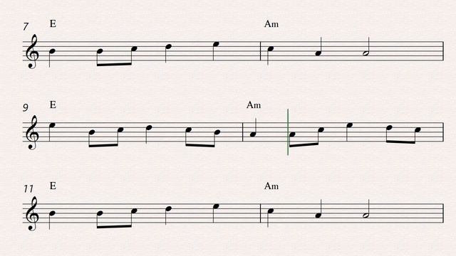 Korobeiniki Lead Sheet - Flute - Chord Symbols (Flute Sheet Music) смотреть онлайн