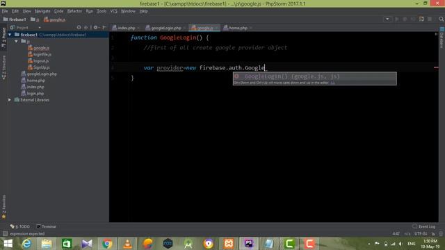 Firebase Web : Google Authentication With Firebase | Login With Google Using Firebase | Part 4