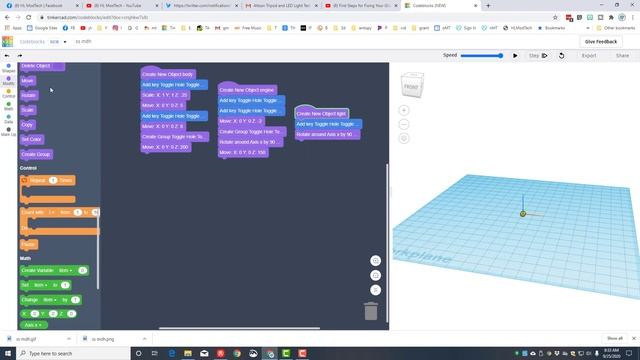 Create a Sweet Space Ship using Tinkercad Codeblocks! смотреть онлайн