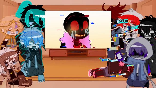 ~Sans Aus React To Error Sans~ (Errorink) (angst) (part.1) смотреть онлайн