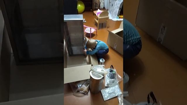 Распаковка коптилки Hanhi с дымогенератором