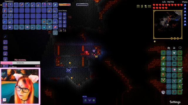 Прохождение Terraria +32 MODS [#7] Evil Blob, Крабулон | 5.11.18 смотреть онлайн