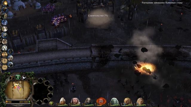 Властелин колец BFME 2 Ennorath Mod - Оборона Хельмовой Пади смотреть онлайн