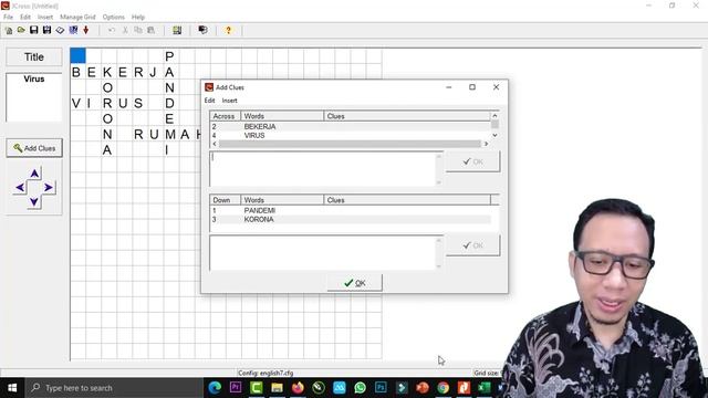 Cara Membuat Teka Teki Silang dan upload Google Drive dan View Menjadi Web dengan Hotpotatoes смотреть онлайн