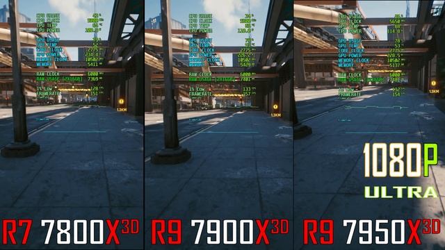 RYYZEN 7 7800X3D vs RYYZEN 9 7900X3D vs RYYZEN 9 7950X3D смотреть онлайн