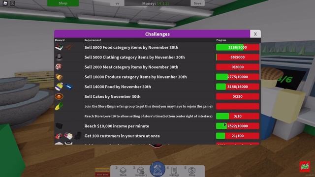 ROBLOX: Store Empire| Thanksgiving Event смотреть онлайн
