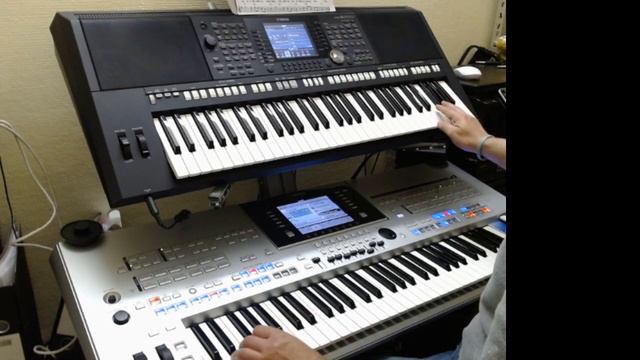 you raise me up - cover song- yamaha tyros 4- yamaha psr s950 смотреть онлайн
