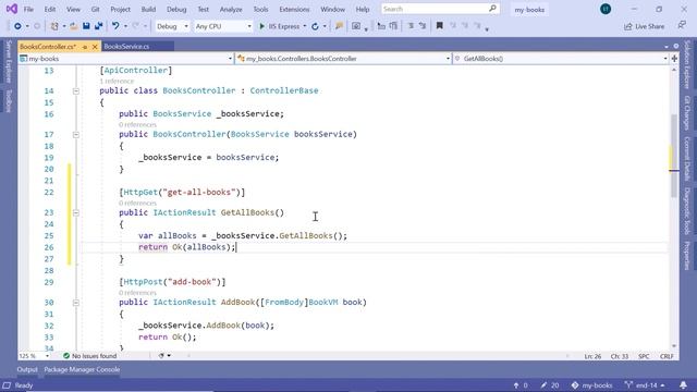 14. Retrieving Data (Books) From Web API with [HttpGet] смотреть онлайн