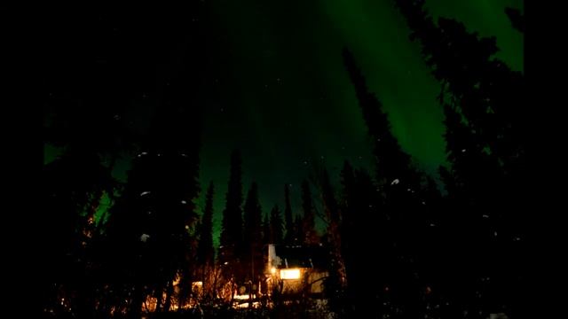 Aurora Borealis - Fairbanks Alaska - November смотреть онлайн