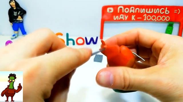 УТКА В ТРЕНДАХ, Лепим из пластилина, ЛЕПКА SHOW, лепка шоу смотреть онлайн